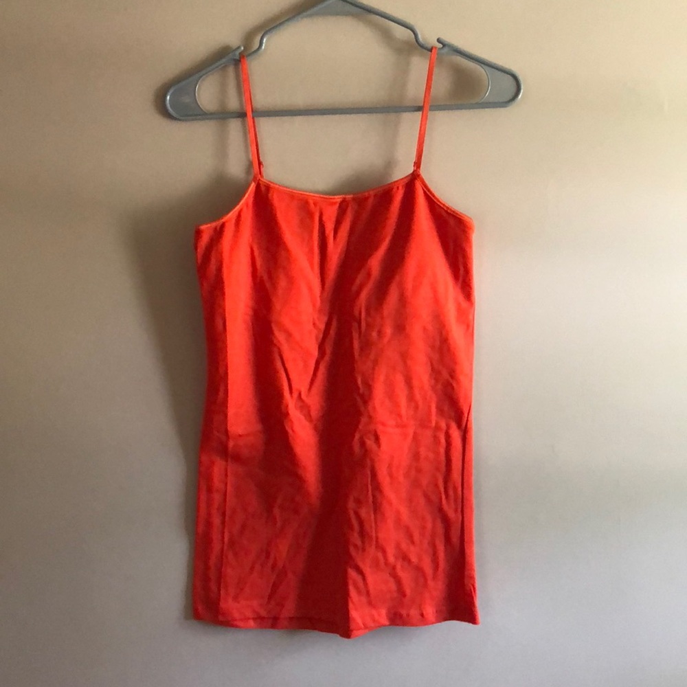 Orange Tank Top